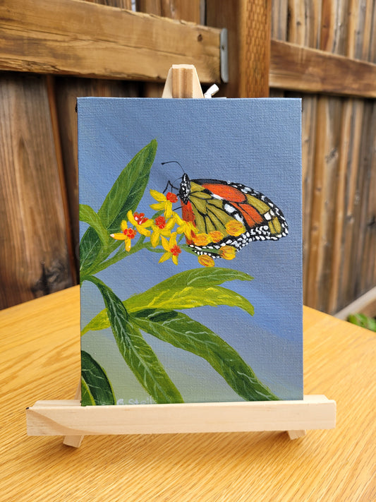 Butterfly Among the Blossoms